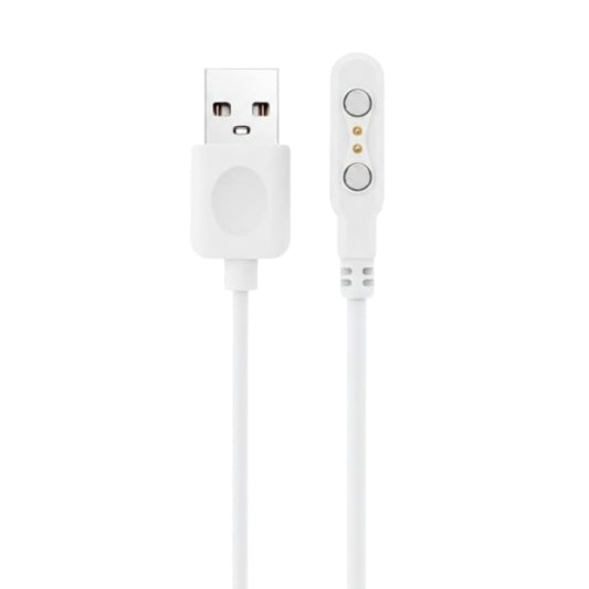 USB A Magnetic Charger Cable Da fit / Gloryfit Smart Watch (White) 1m