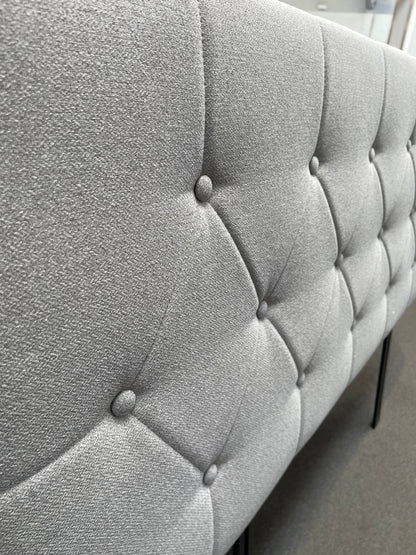 Fenland Headboard Light Grey Queen sue-e furniture