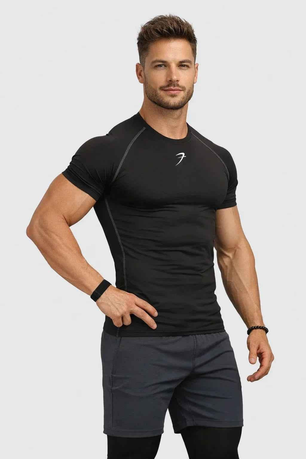 Compression T-shirt Black