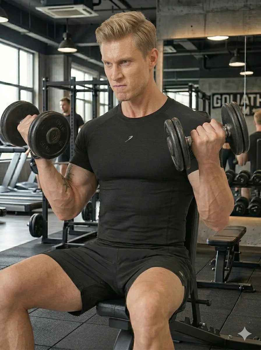 Power Seamless T-shirt Black