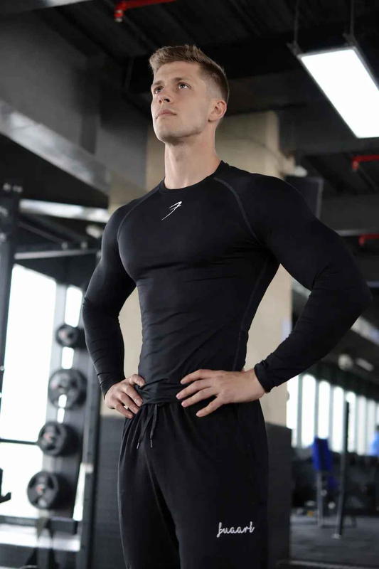 Compression Fullsleeves T-shirt Black