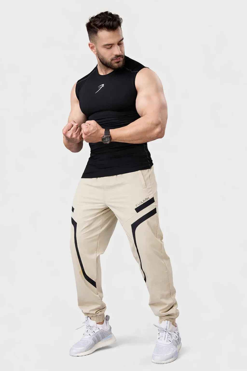 Compression Sleeveless Tank Black