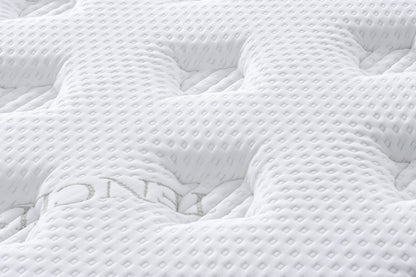 Superking Abbotts Pocket Spring mattress with Tencel fabric by sue-e furniture, showing plush surface and supportive pocket springs.