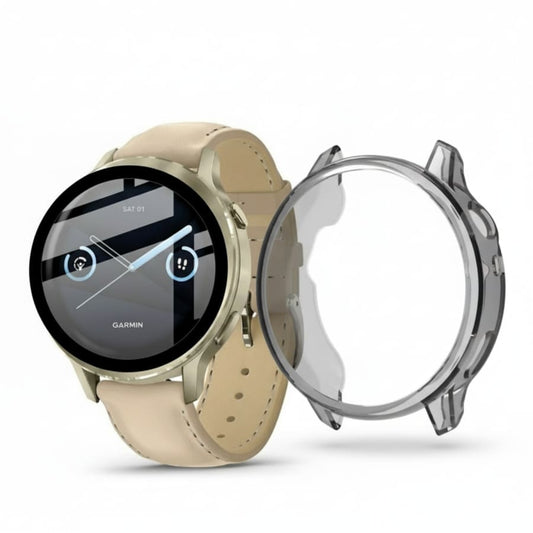 Protective Case for Garmin Venu 4 41mm (Transparent Black) That Watch Shop