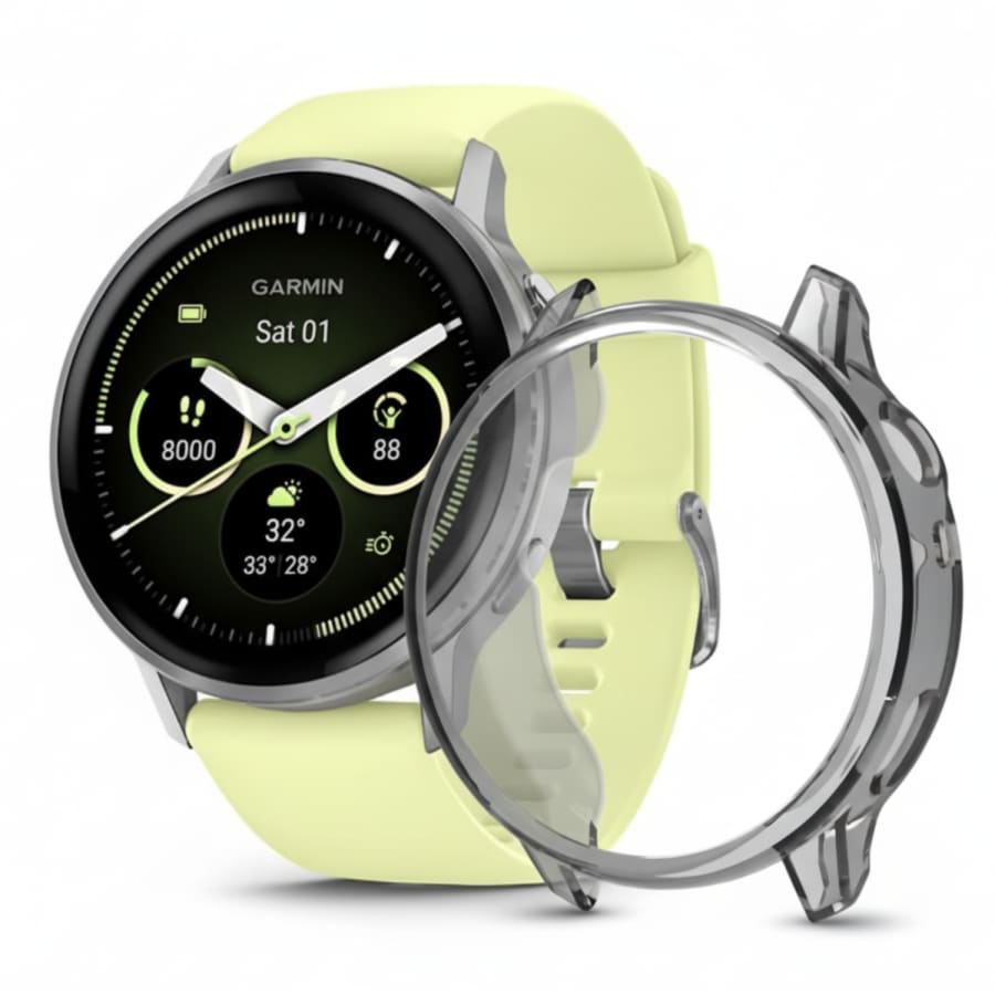 Protective Case for Garmin Venu 4 45mm (Transparent Black) That Watch Shop