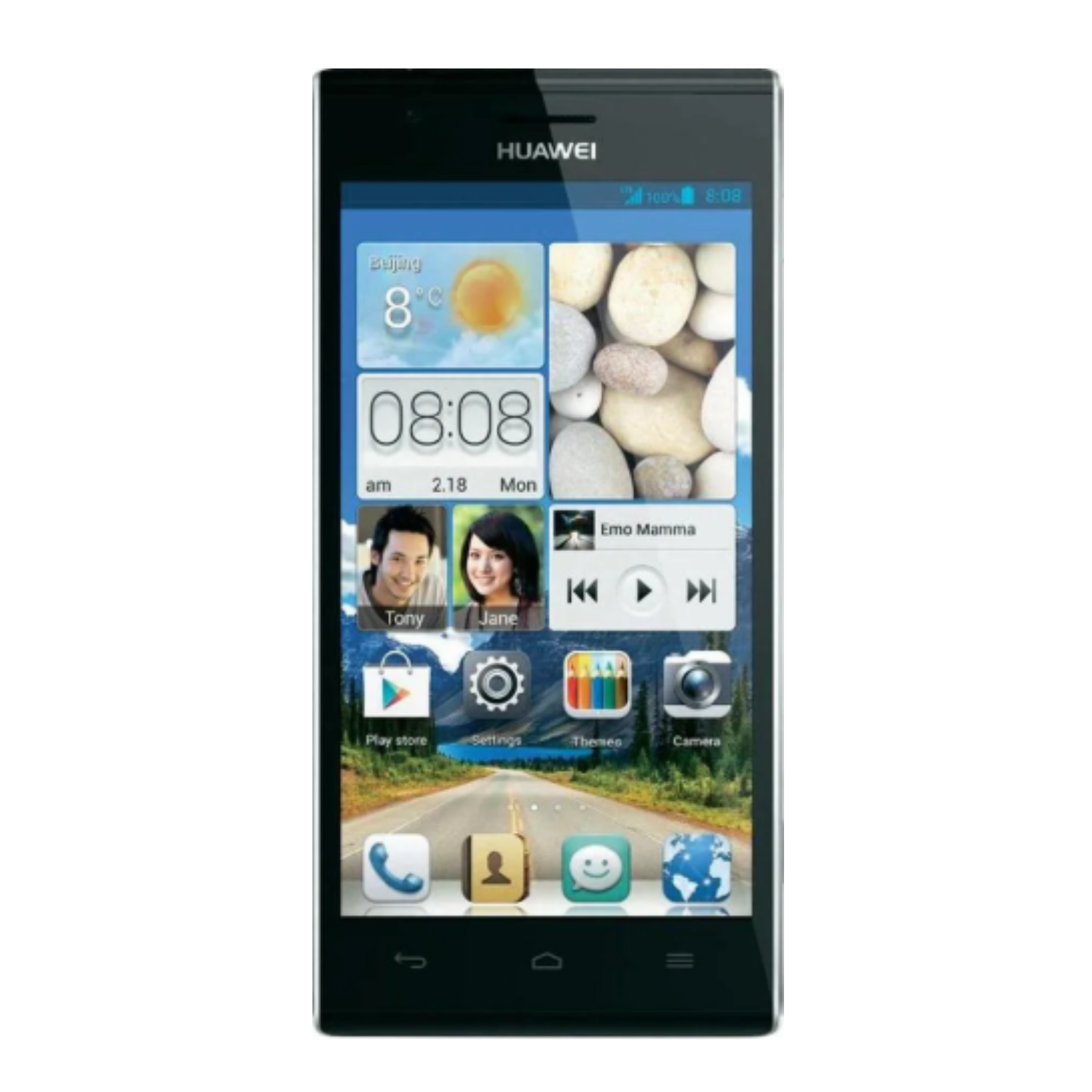 Hydrogel Screen Protector for Huawei Ascend P2 (2013) (Pack of 2) 9eight5