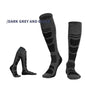 Over The Knee Wool Hiking Socks for New Adventures - Brushed High Tube Trail Socks