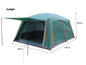 Family Tent –Double layers Waterproof-3 Size Two Colours Aavailable ECOTREK