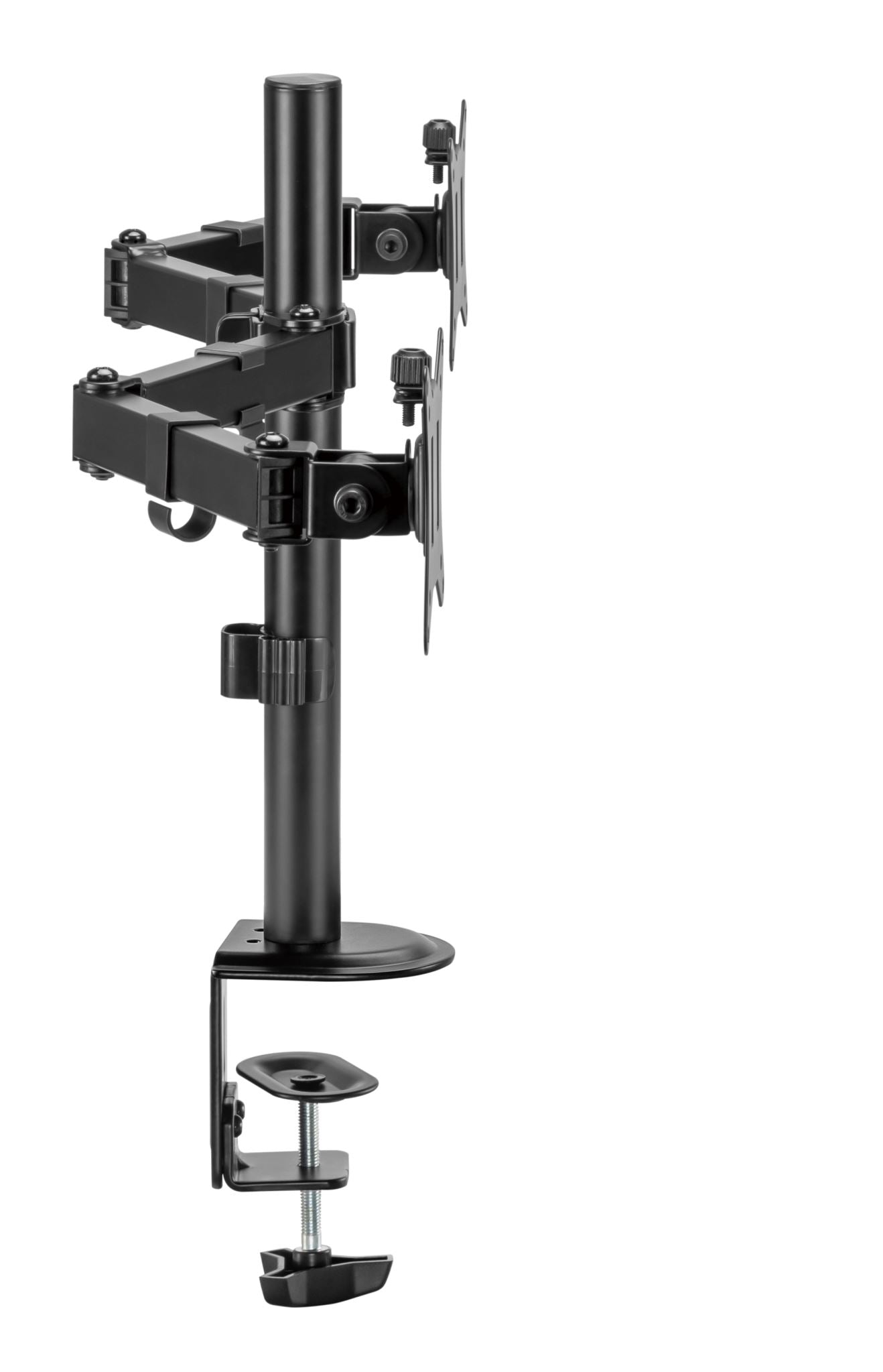 Locktight Dual-Monitor steel articulating mount sue-e furniture