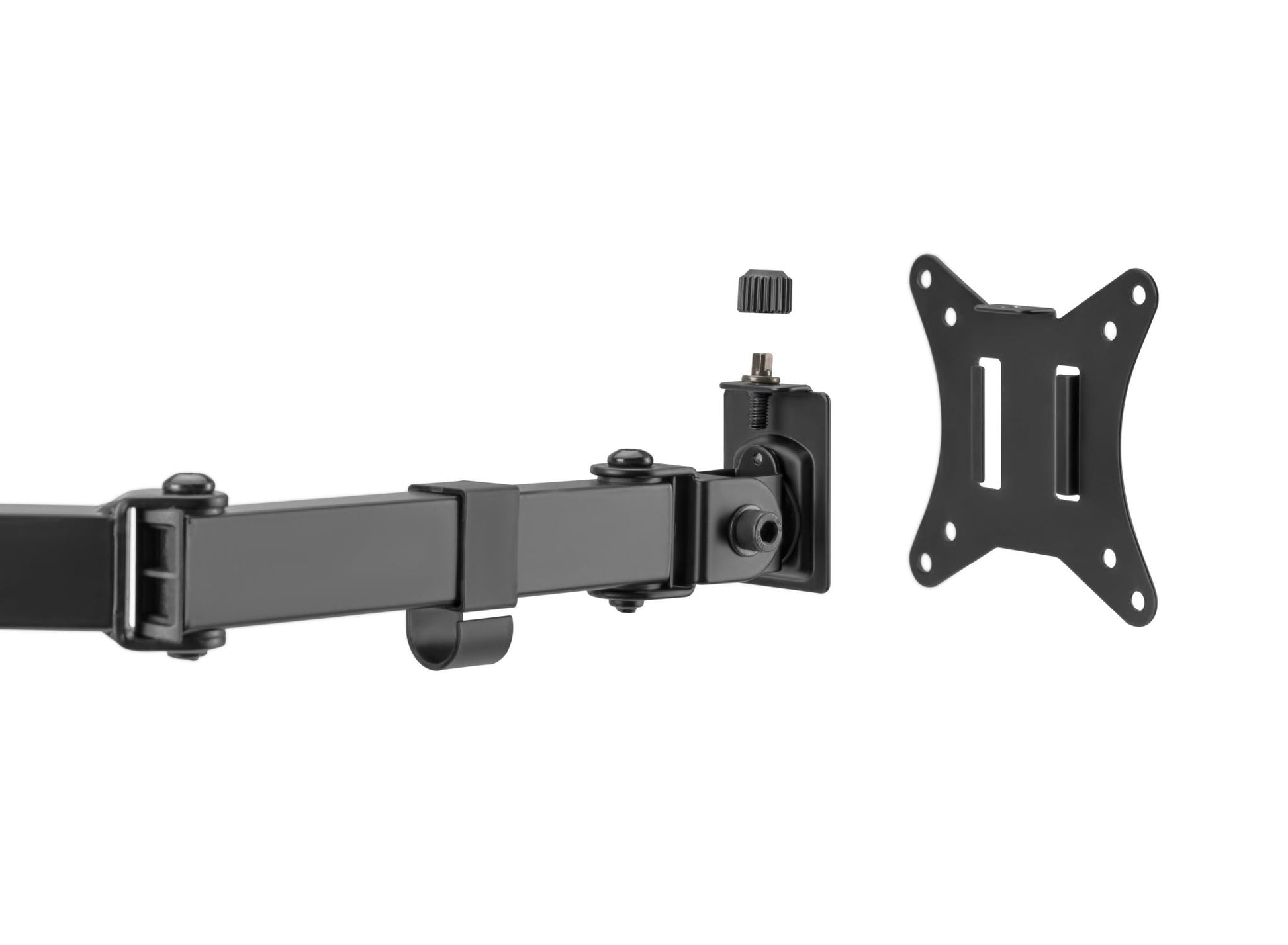 Locktight Dual-Monitor steel articulating mount sue-e furniture