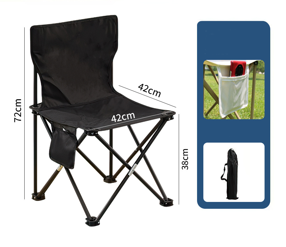 Ultralight Portable Folding Chair – For Camping, Fishing & Picnics ECOTREK