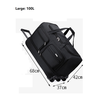 Rolling Duffle Bag with Wheels and Handle | Expandable Waterproof Trolley Travel Bag CP1228