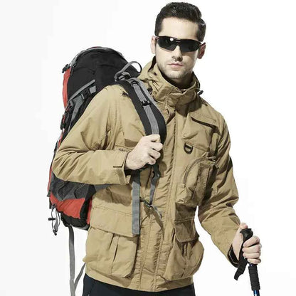 Men's Tactical Jacket with Removable Sleeves (Fall/Winter)