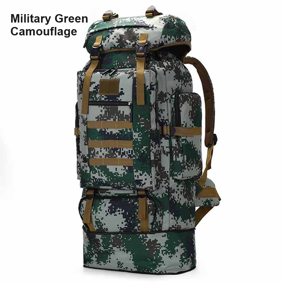 100L Hiking and Camping Backpack – Large Capacity Outdoor Travel Bag ECOTREK