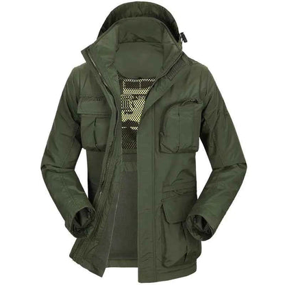 Men's Tactical Jacket with Removable Sleeves (Fall/Winter)