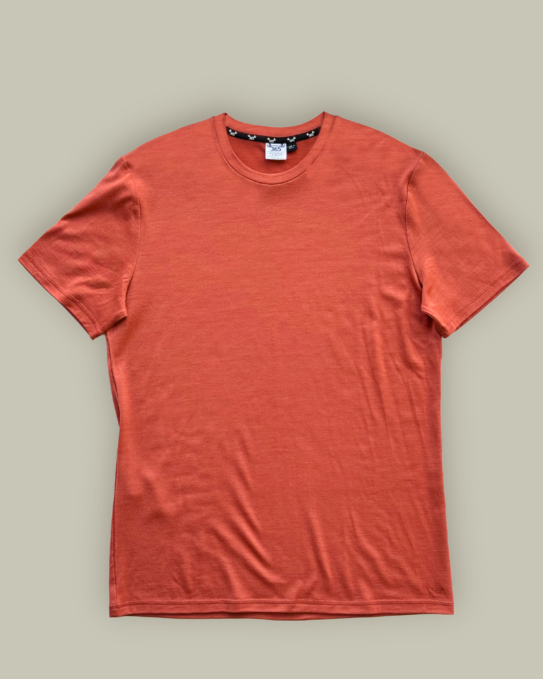 Men's Crew Short Sleeve T-shirt - 100% Merino Wool, Desert Merino 365 NZ