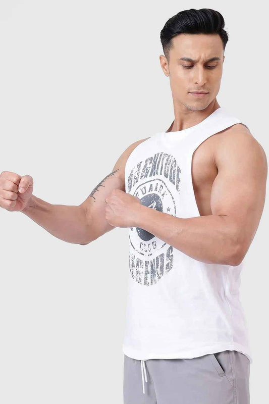 Magnitude Deep Arm Tank White