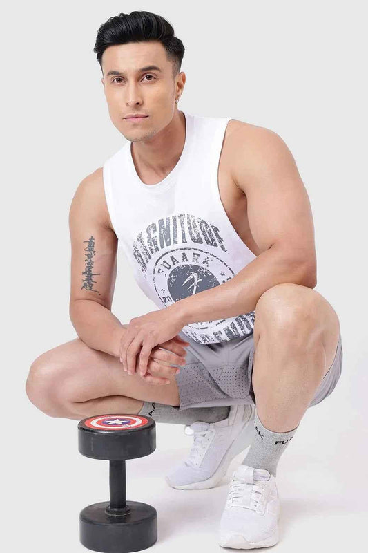 Magnitude Deep Arm Tank White