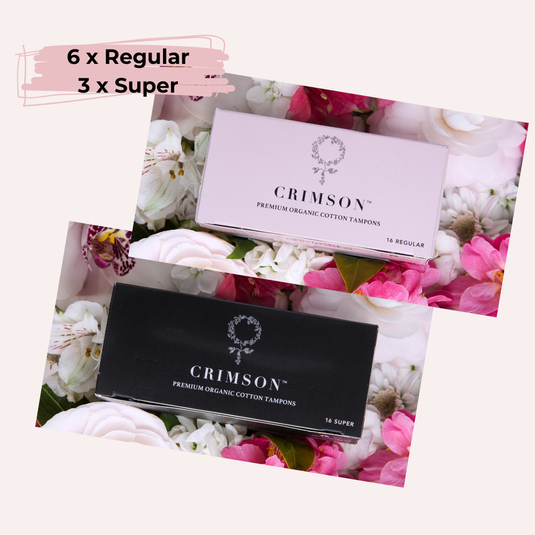 Medium Flow Organic Tampons - 6 Month Supply - ShopHub