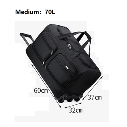 Rolling Duffle Bag with Wheels and Handle | Expandable Waterproof Trolley Travel Bag CP1228