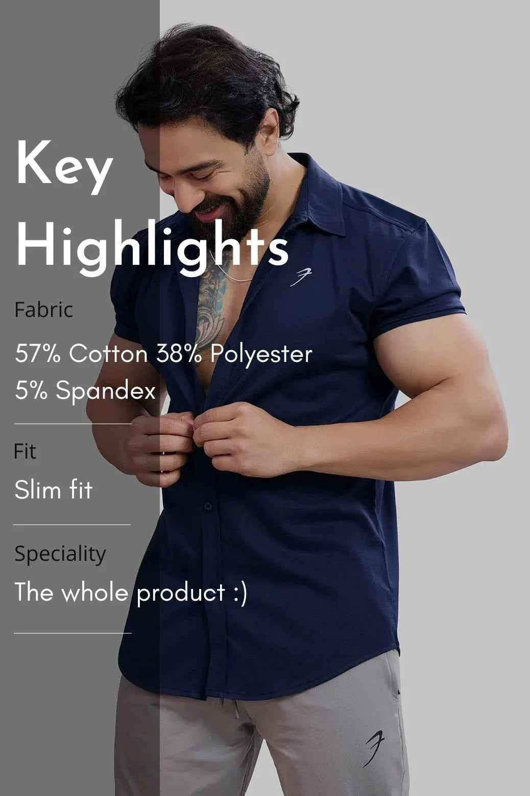 Aero Shirt Navy