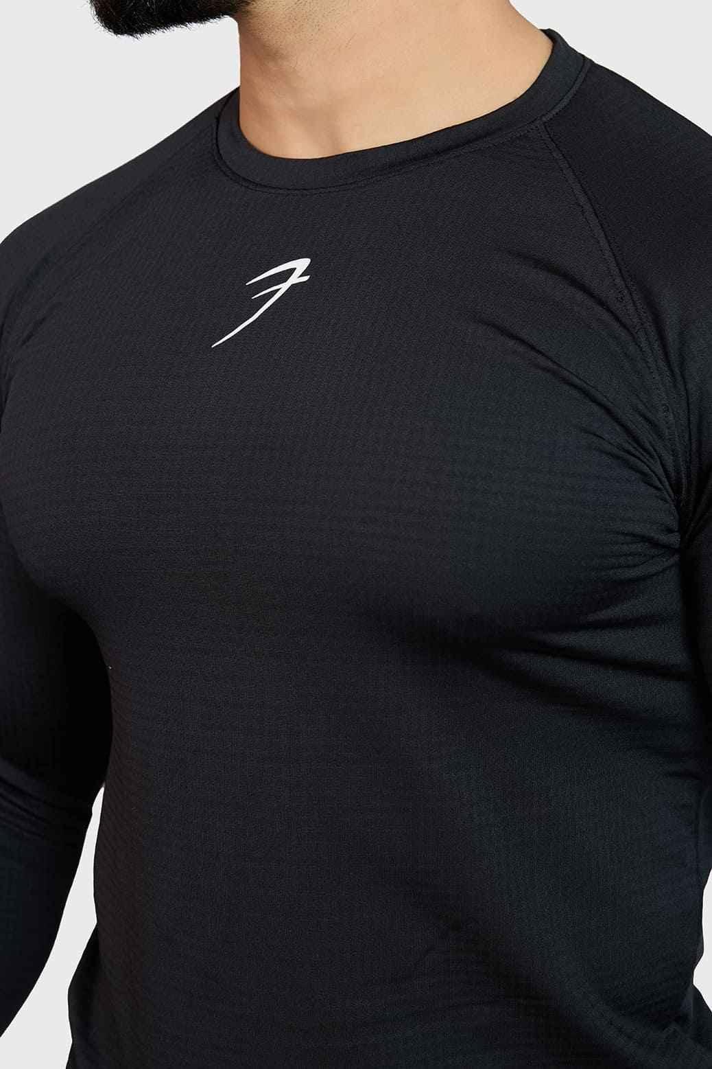 Midnight Fullsleeves T-shirt Black