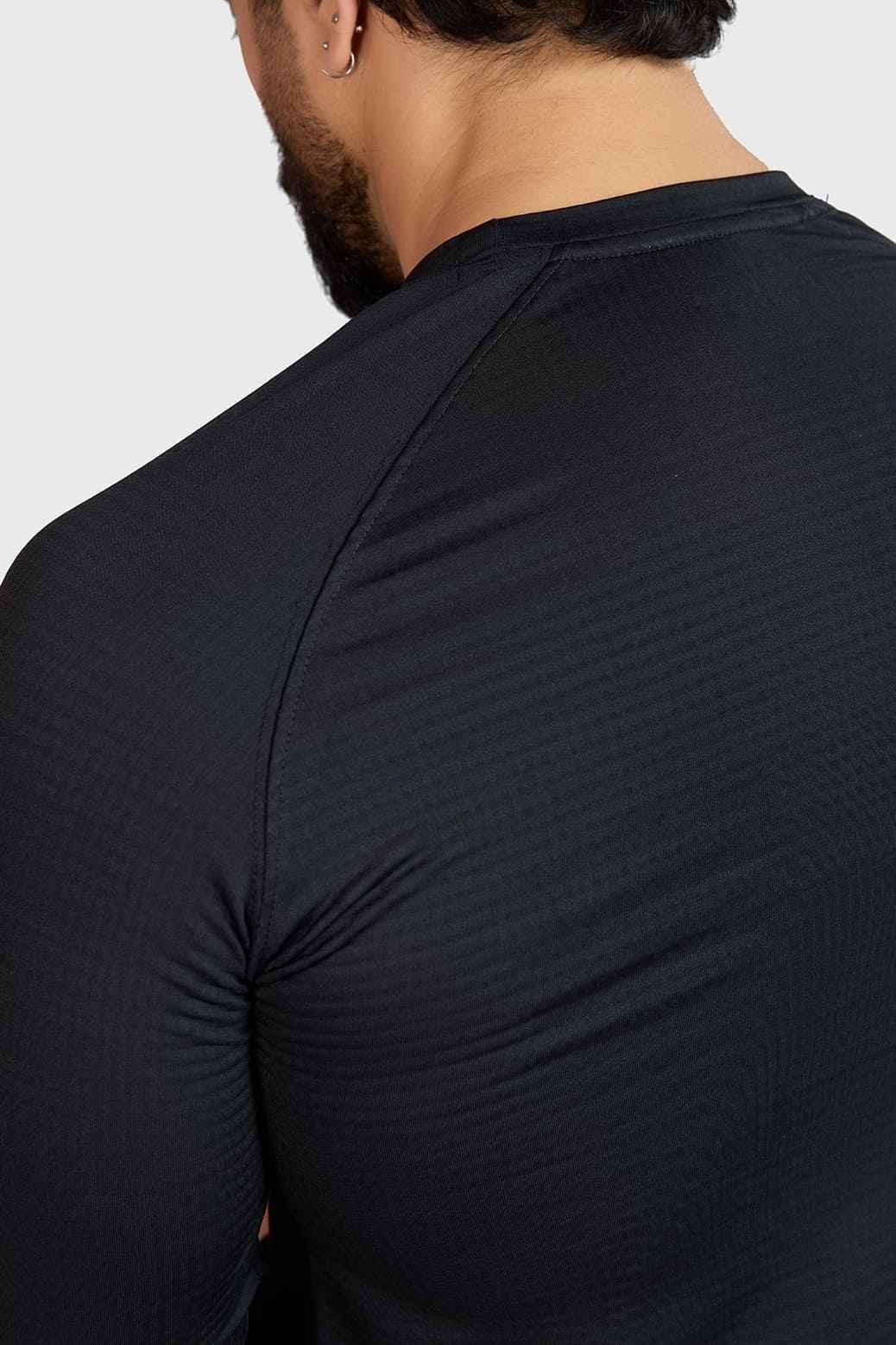Midnight Fullsleeves T-shirt Black