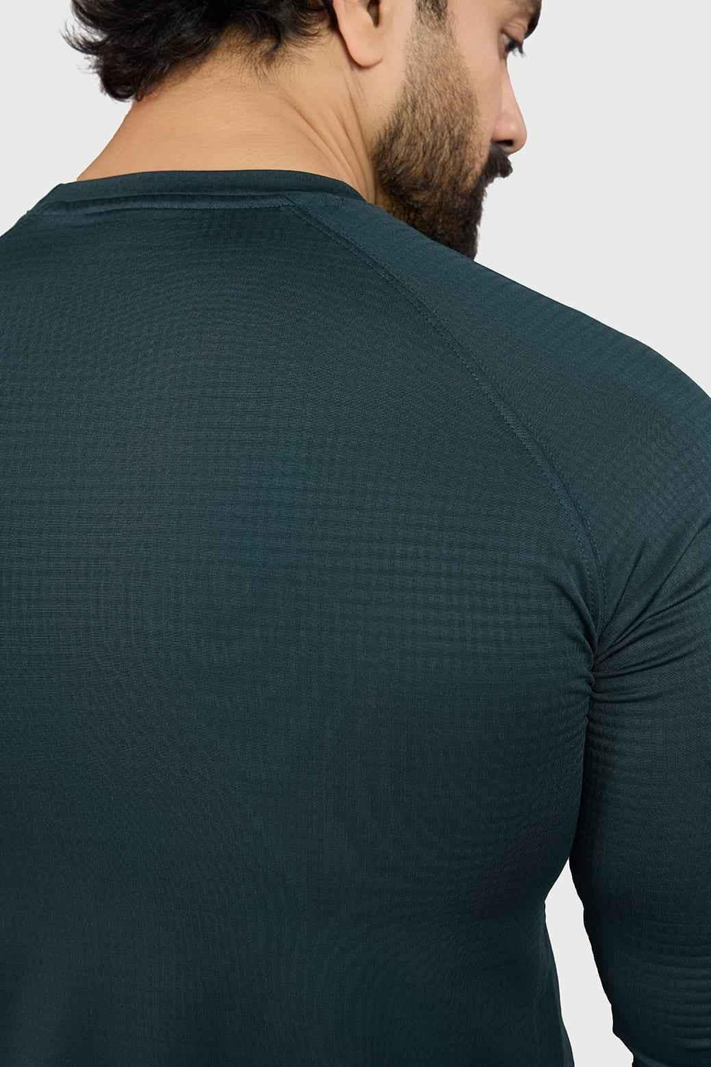 Midnight Fullsleeves T-shirt Sea Green