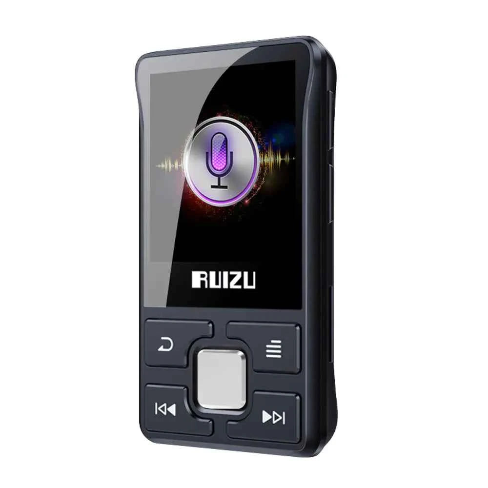 Mini Bluetooth MP3 Player with 1.8" Screen - Portable Music Player with FM Radio, E-Book & TF Card Support