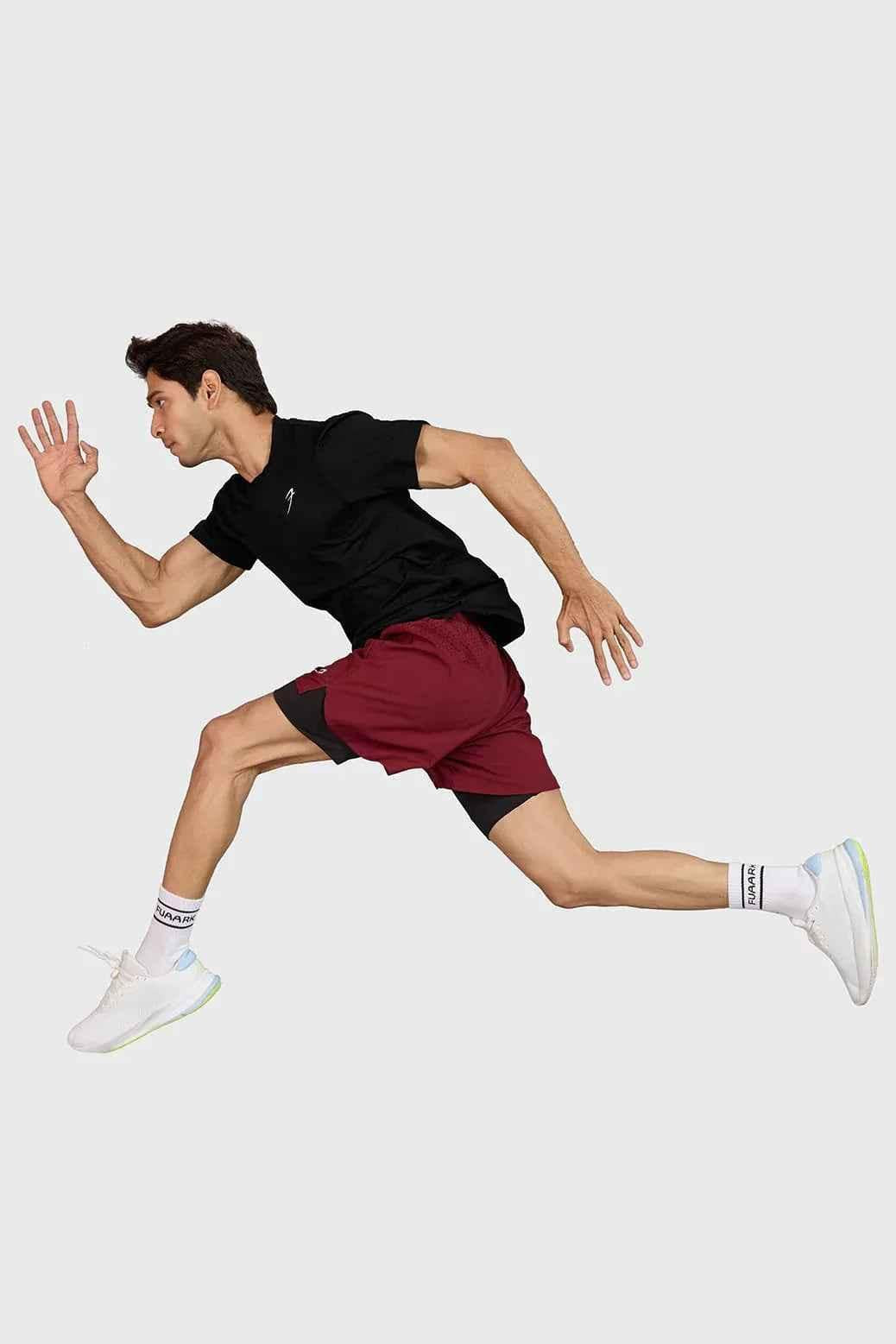 Motion Running T-shirt Black