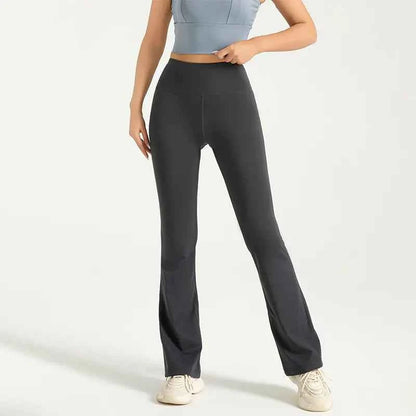 High Waist Flared Yoga Pants - Hip-Lifting Bell Bottom Leggings | Women's Athletic Wear