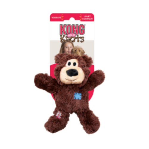 KONG Wild Knots BB Bears - XL - Assorted Colours Animal Addiction Limited