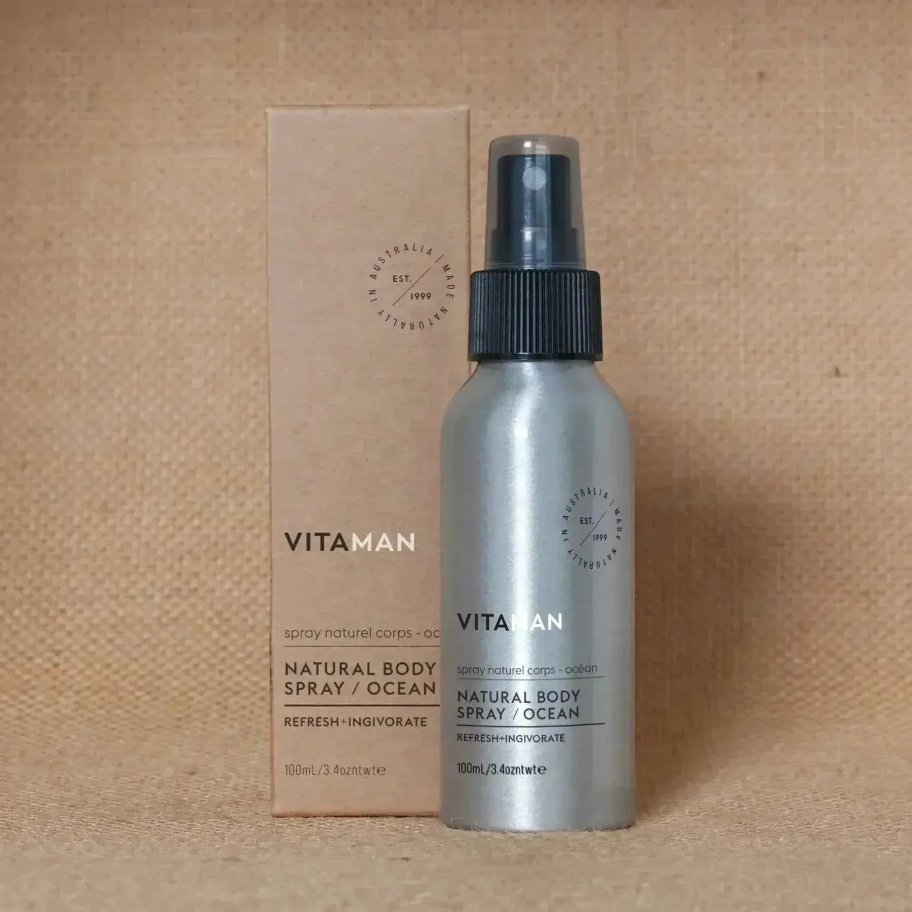 Natural Body Spray - Ocean 100ml - ShopHub