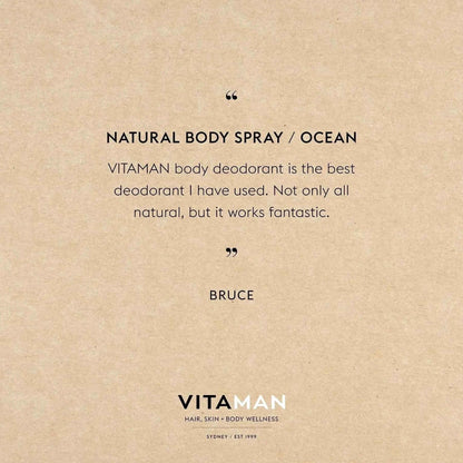 Natural Body Spray - Ocean 100ml - ShopHub