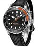 Chrono Edge Waterproof Luminous Watch - 100M Water Resistant with Leather & Steel Strap Options | Men's Timepiece