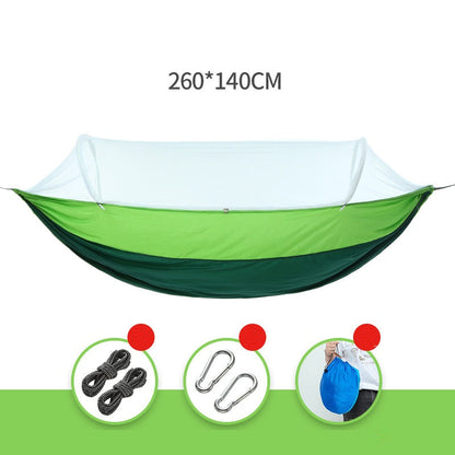 ECOTREK-Portable Automatic Quick-Open Mosquito Hammock with Net ECOTREK