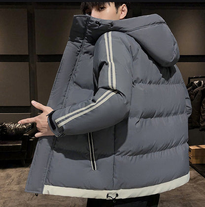 Men's Winter Jacket Grey L - 4XL dealonline.co.nz