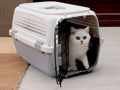 PP 30 Airline Approved Pet Carrier AIR NZ TRAVEL CAGE 58cm With Bowl dealonline.co.nz
