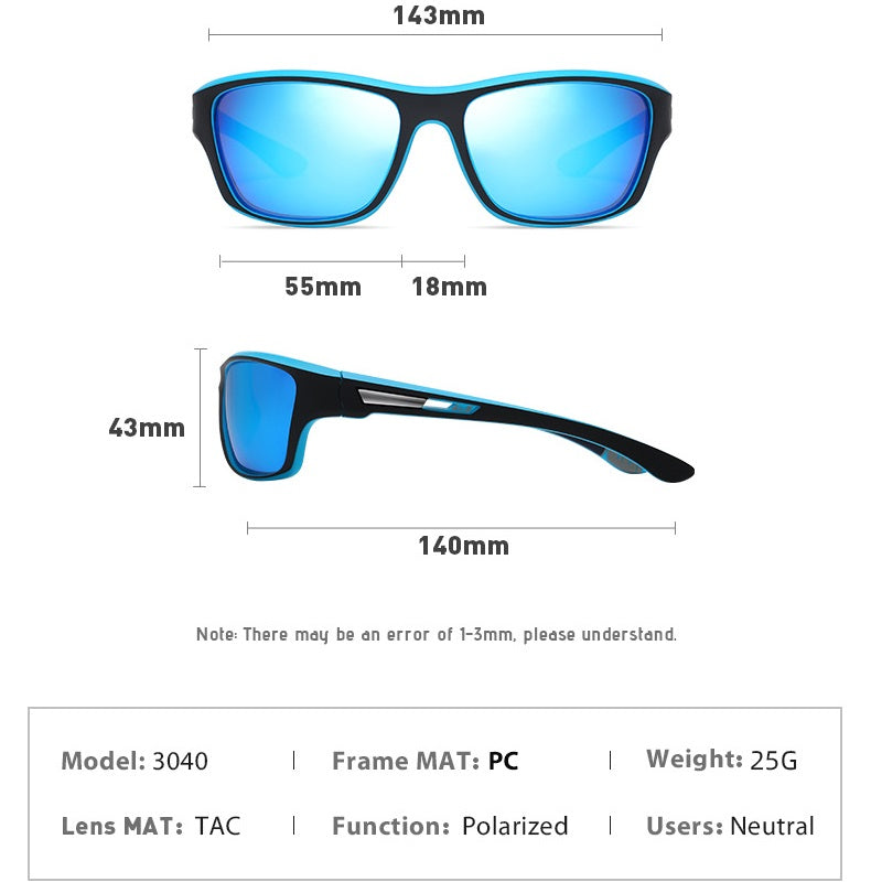 HD Polarized Lens Sunglasses Anti-Blue Ray Hydrophobic dealonline.co.nz