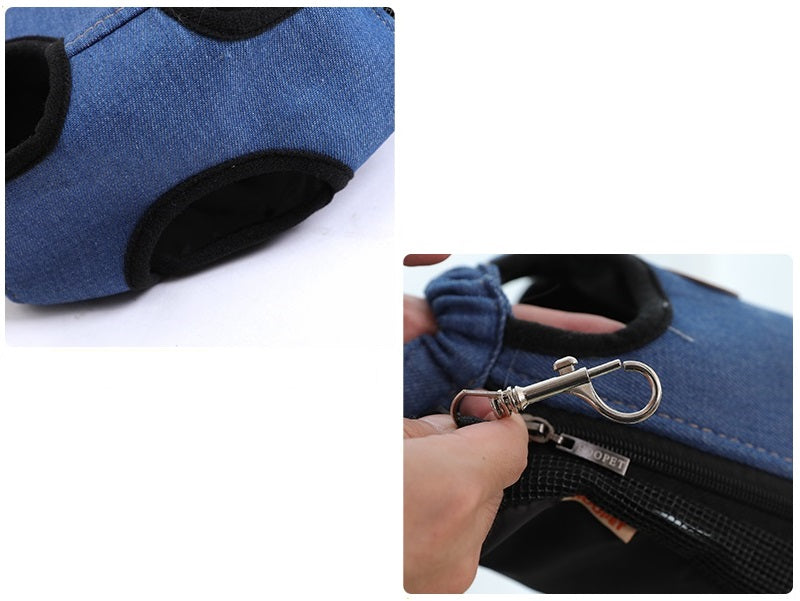 Pet/Puppy Travel Carry Bag, Blue, Medium dealonline.co.nz