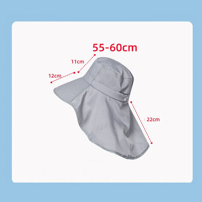 BEIGE Sun Hats Wide Brim Bucket Outdoor Fishing Hiking Cap UV Protection dealonline.co.nz