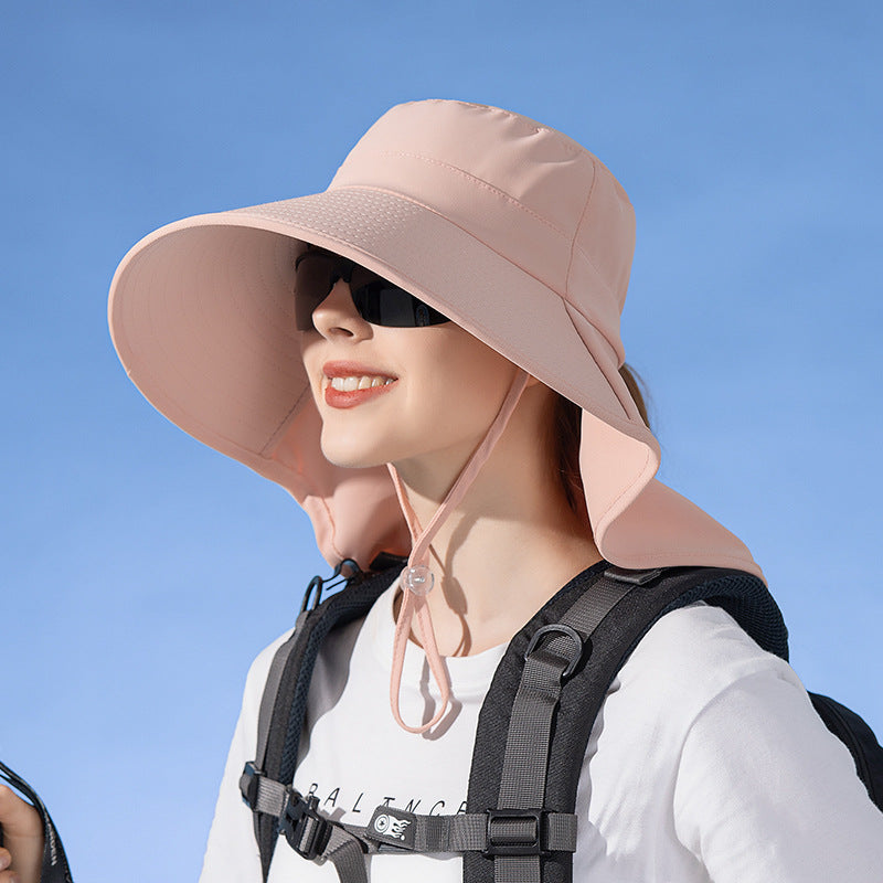 GREEN Sun Hats Wide Brim Bucket Outdoor Fishing Hiking Cap UV Protection dealonline.co.nz