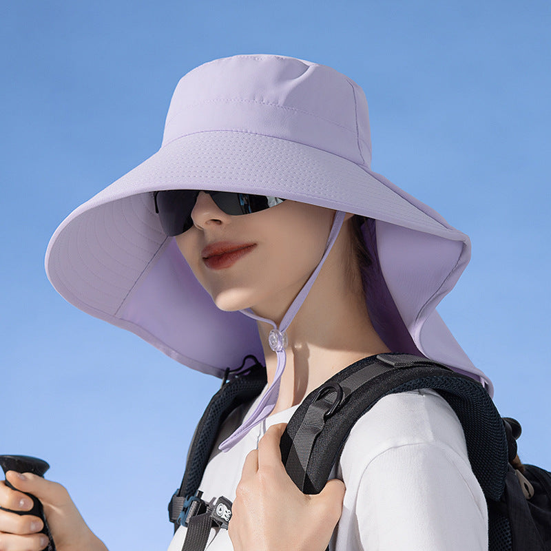 GREEN Sun Hats Wide Brim Bucket Outdoor Fishing Hiking Cap UV Protection dealonline.co.nz