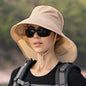 GREY Sun Hats Wide Brim Bucket Outdoor Fishing Hiking Cap UV Protection dealonline.co.nz