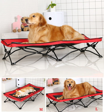 M Pet Bed Dog Cat Bed Mesh Elevated Raised Indoor Sleeping Cot dealonline.co.nz