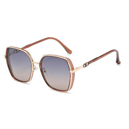 ECOTREK Oversized Fashion Sunglasses – Polarised UV Protection Shades for Women ECOTREK