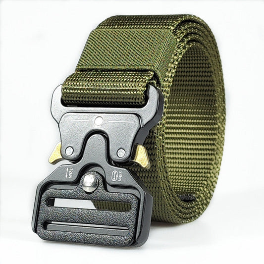 Tactical Belt Military Hiking Nylon Web Rigger Work Belts dealonline.co.nz