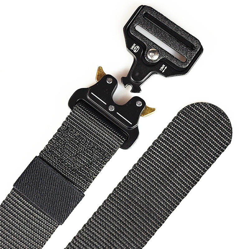 Tactical Belt Military Hiking Nylon Web Rigger Work Belts dealonline.co.nz
