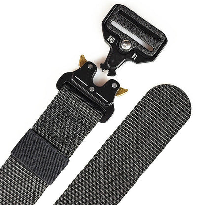 Tactical Belt Military Hiking Nylon Web Rigger Work Belts dealonline.co.nz
