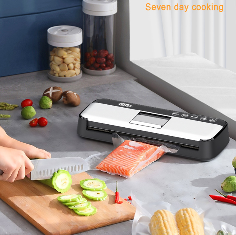 Automatic Food Sealer Dry & Moist Food Preservation Modes 145W 6.0T dealonline.co.nz